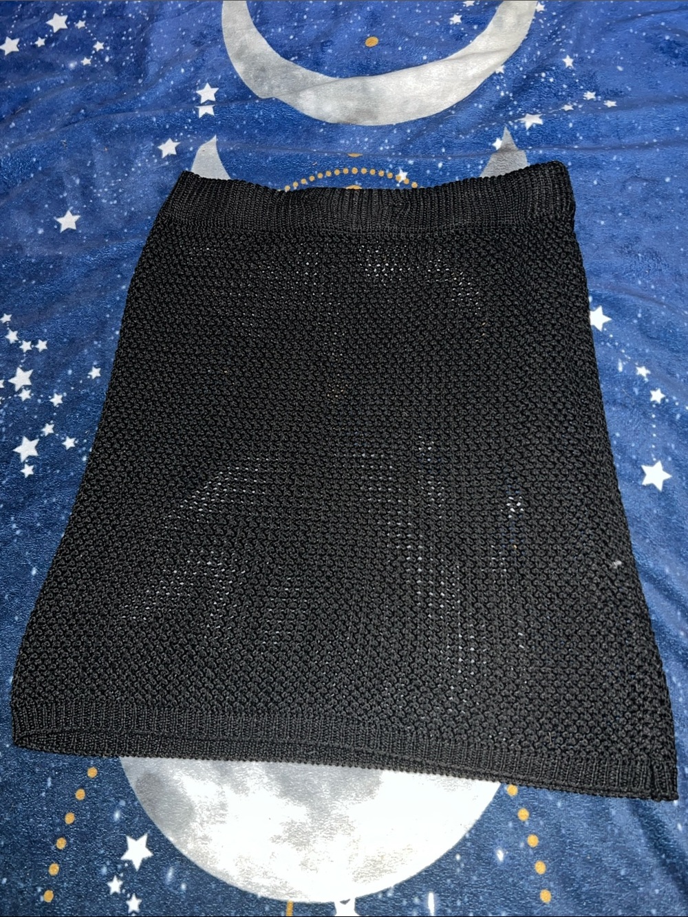 Black Knit Women’s Skirt